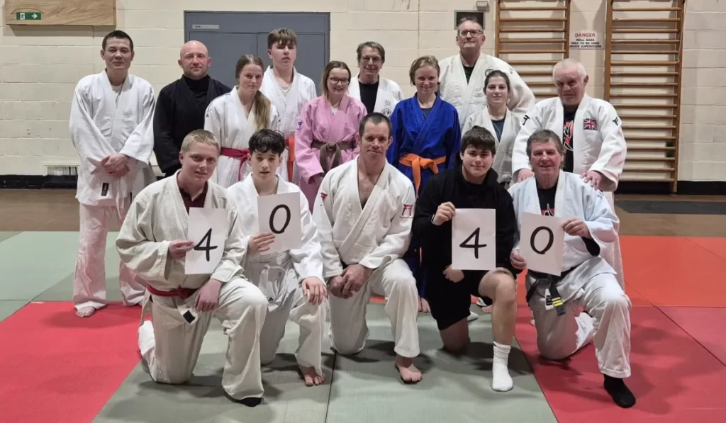 40 years judo coach celebration