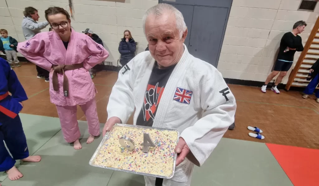 40 years judo coach celebration