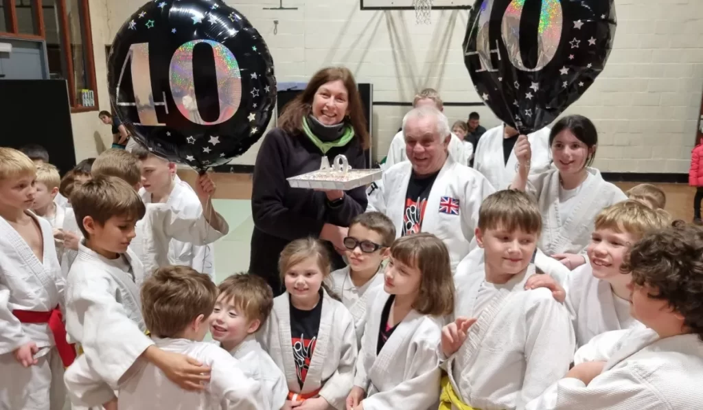 40 years judo coach celebration