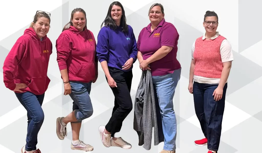 staff volunters at YMCA Taunton