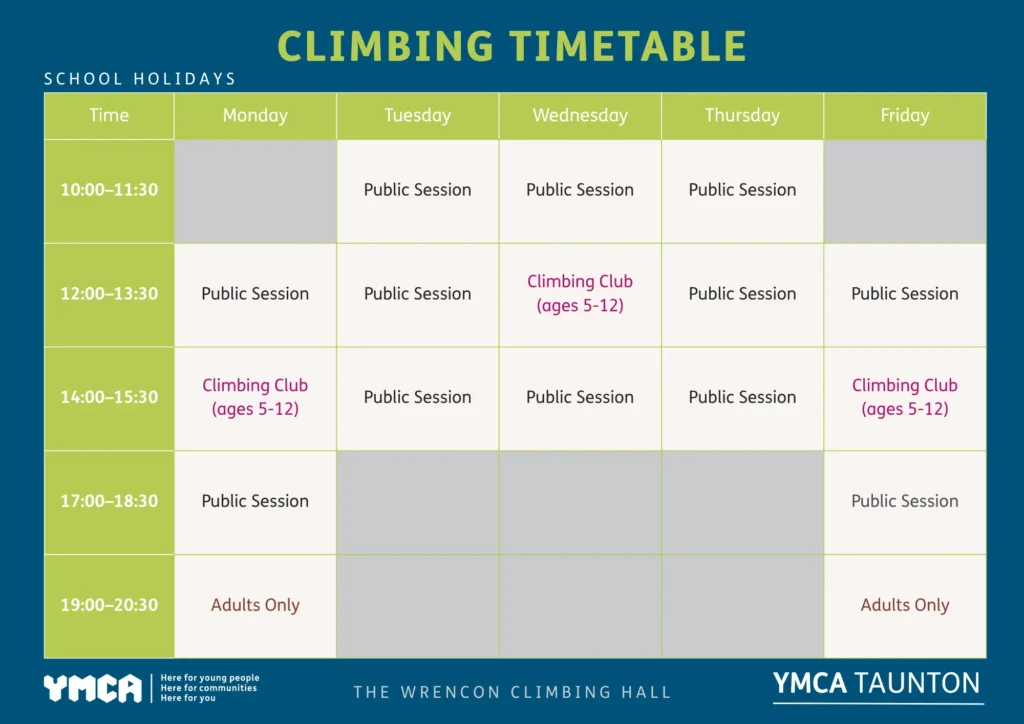 timetable school holidays