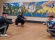 breakdancing group